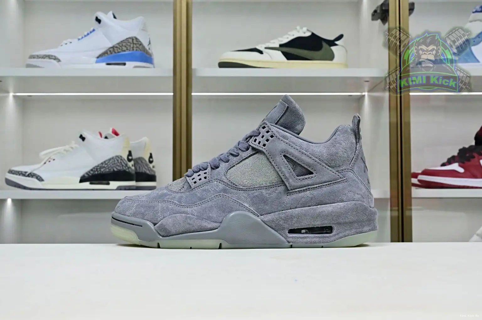 Kimikick retro Jordan kaws Air Jordan 4 0820